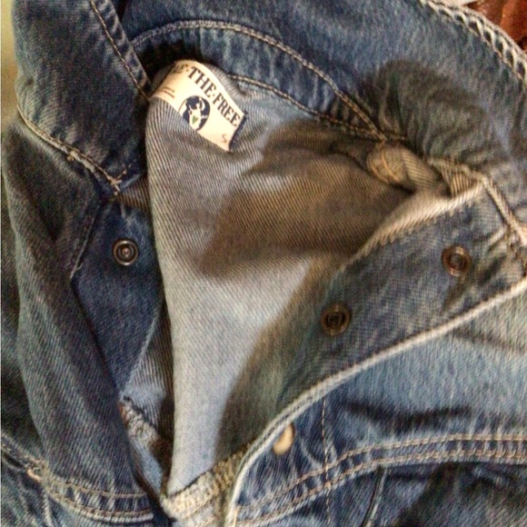 NEW! We the Free Towns denim jumpsuit - Picture 7 of 8